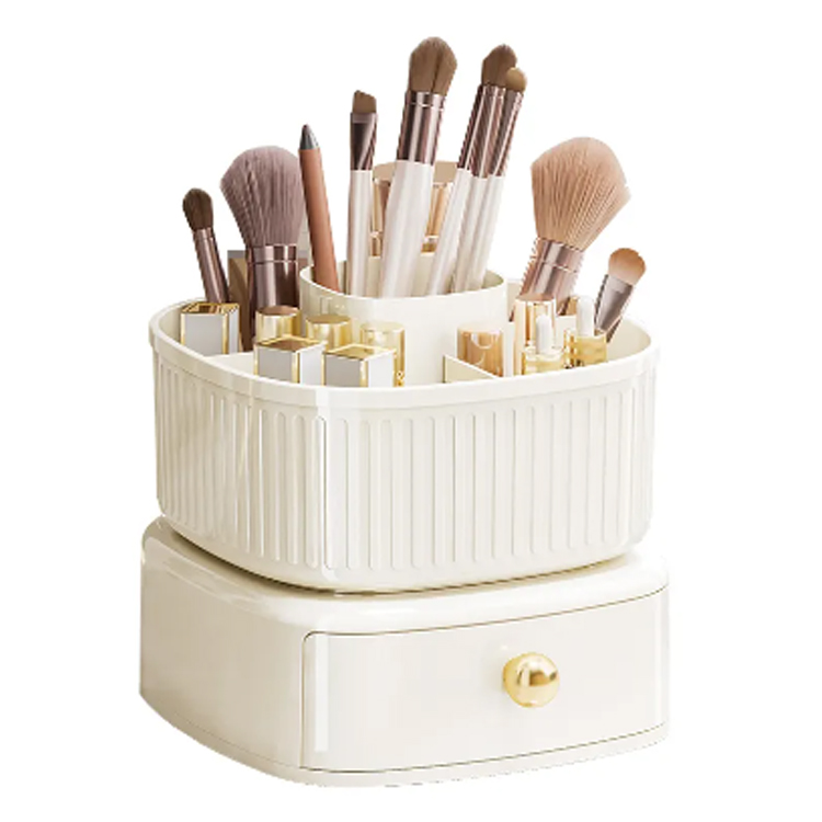 कौन से मुख्य डिज़ाइन सिद्धांत कॉस्मेटिक आयोजकों को कार्यात्मक, सुरक्षित और विविध परिदृश्यों के अनुकूल बनाते हैं?