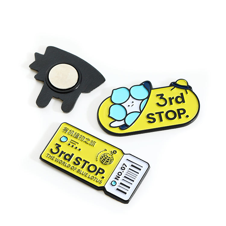 3डी यूएसए प्यारा स्मारिका उभरा हुआ कस्टम धातु फ्रिज चुंबक