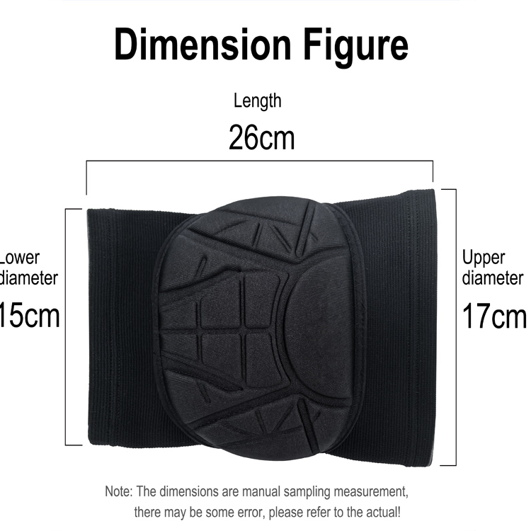 कस्टम लोगो थिकेन स्पंज एंटी-टकराव घुटने पैड