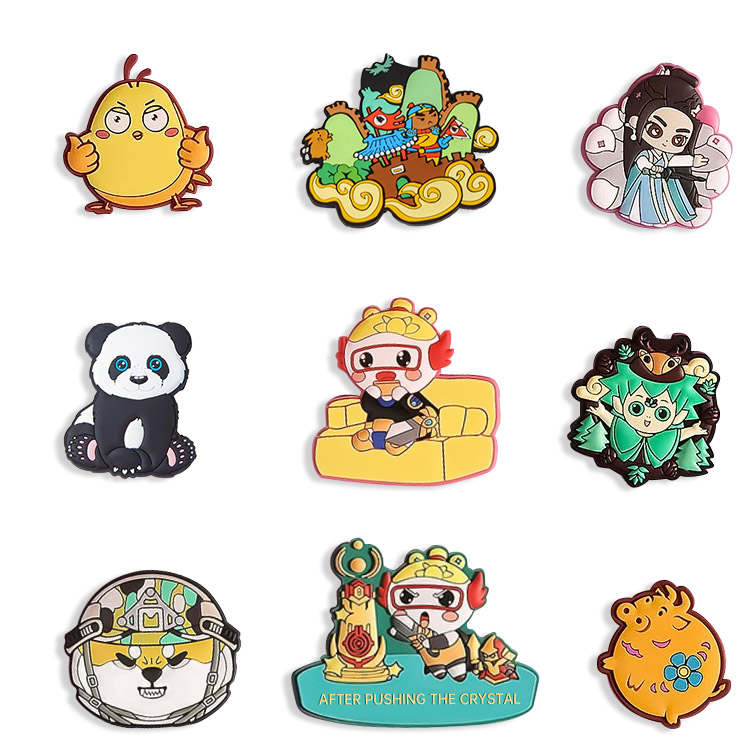 सजावट कस्टम लोगो विकल्प उपलब्ध पीवीसी फ्रिज मैग्नेट