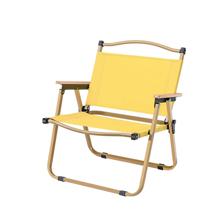 उच्च गुणवत्ता वाली हल्की स्टेनलेस स्टील फ़ोल्ड करने योग्य कैम्पिंग चेयर