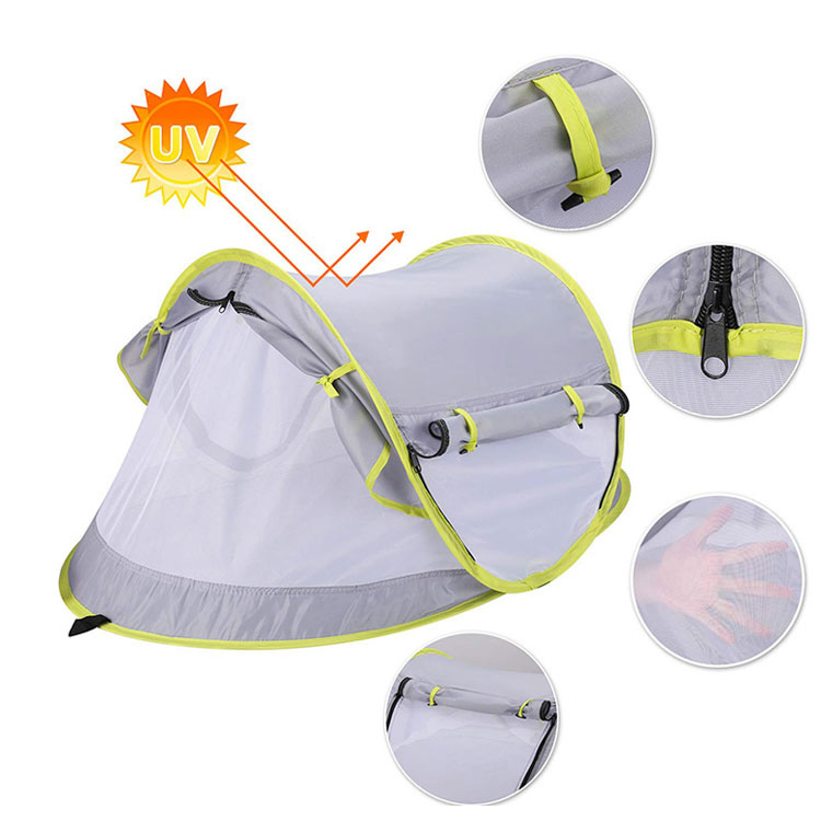 हल्के सिंगल लेयर वाटरप्रूफ पॉलिएस्टर पॉप-अप टेंट