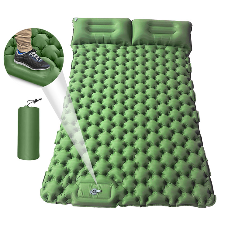 आउटडोर पोर्टेबल 10 सेमी मोटाई वाला डबल कैम्पिंग गद्दा