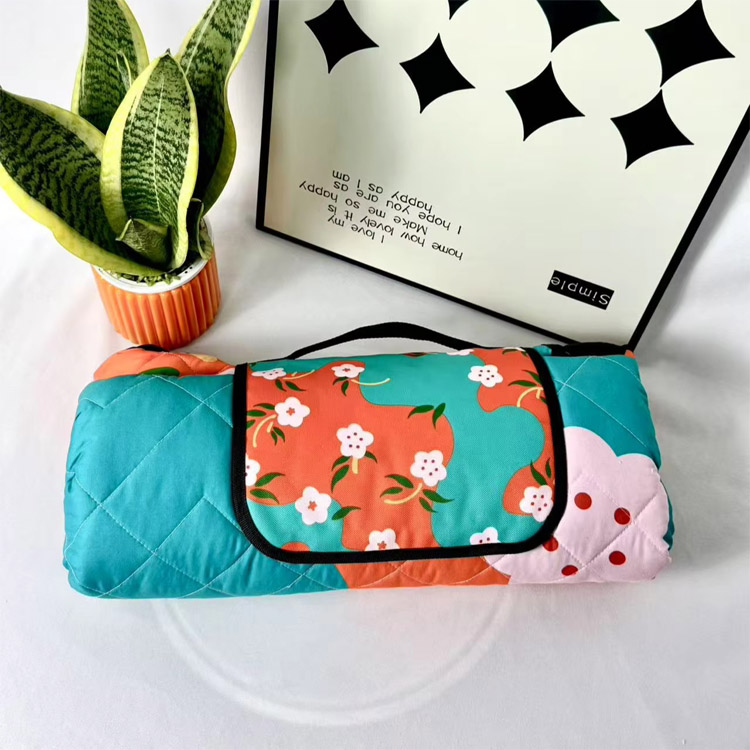 पिकनिक कंबल पोर्टेबल यात्रा कैम्पिंग रेत मुक्त समुद्र तट चटाई