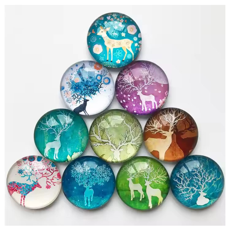 रबर स्टिकर फेयरी डियर आर्ट प्रोमोशनल उपहार फ्रिज चुंबक