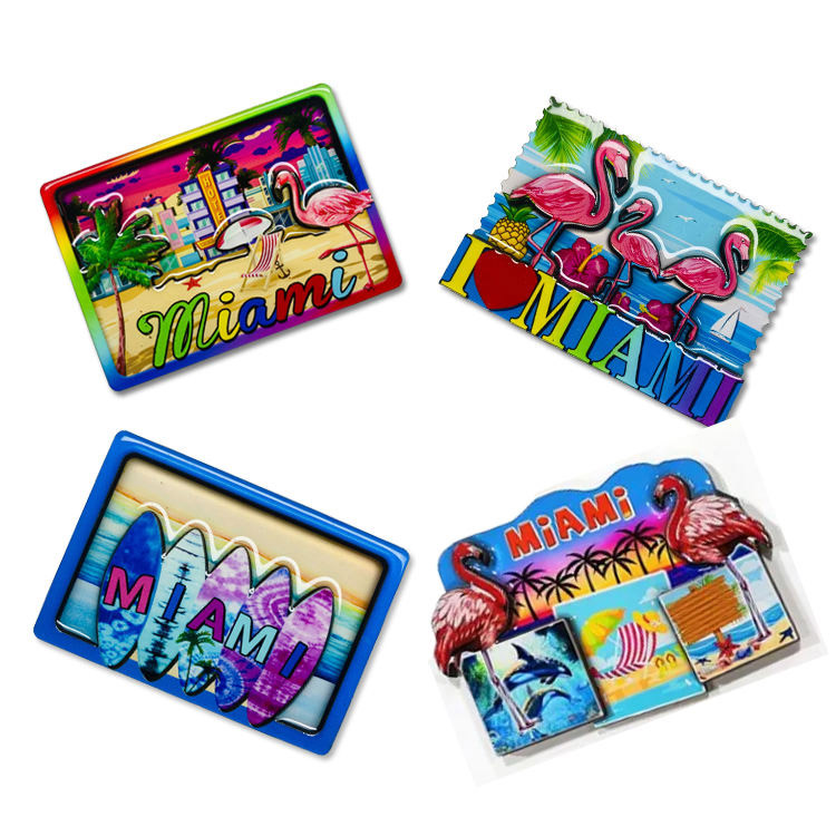 वुड टाउन शहर का नाम रोड साइन स्मारिका फ्रिज चुंबक